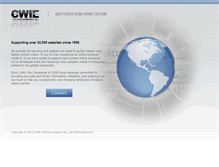 Tablet Screenshot of cwie.net